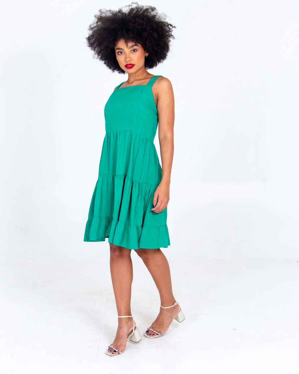 VESTIDO SAFIRA GABI VERMELHO M