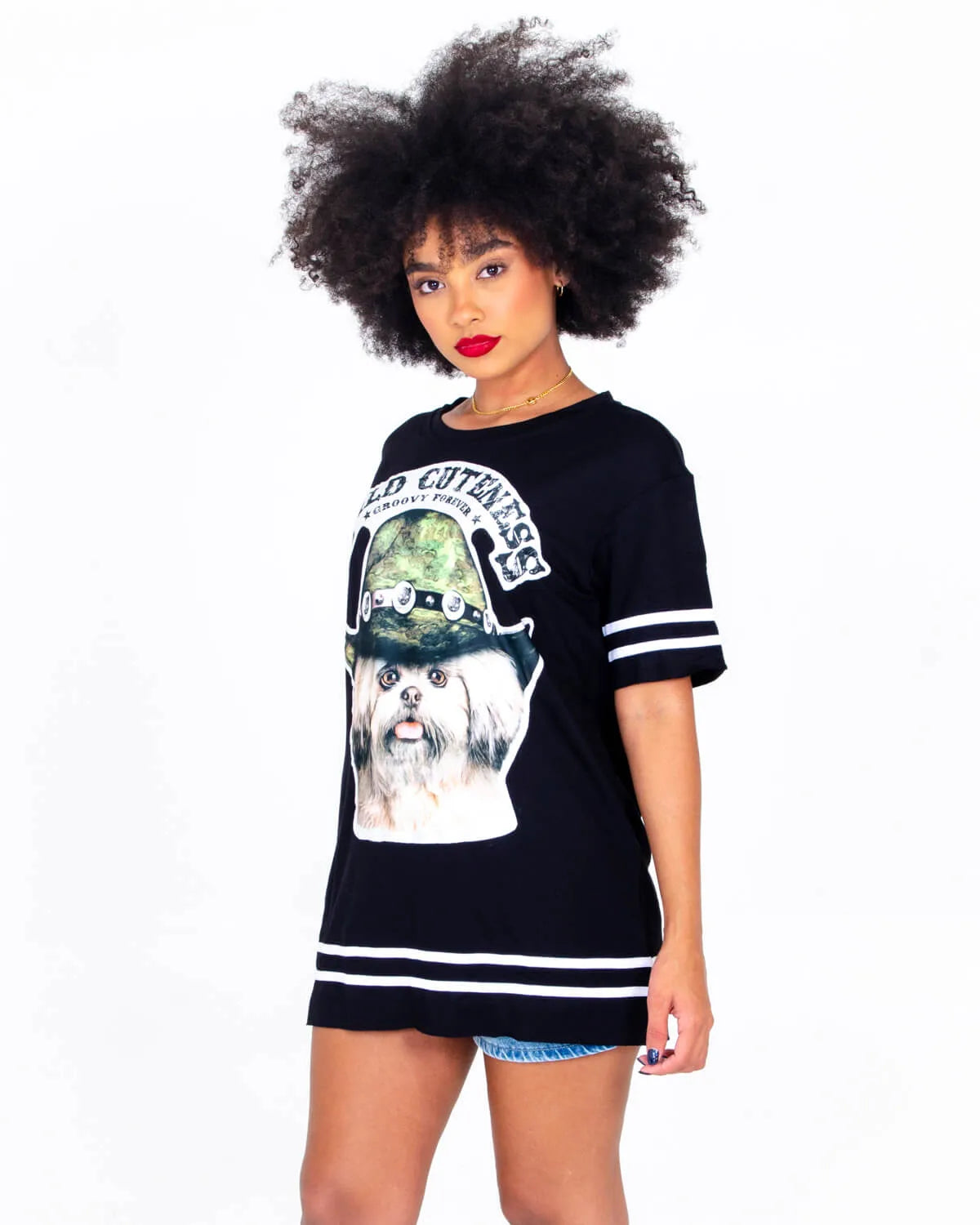 BLUSA GROOVY 41436 PRETO G