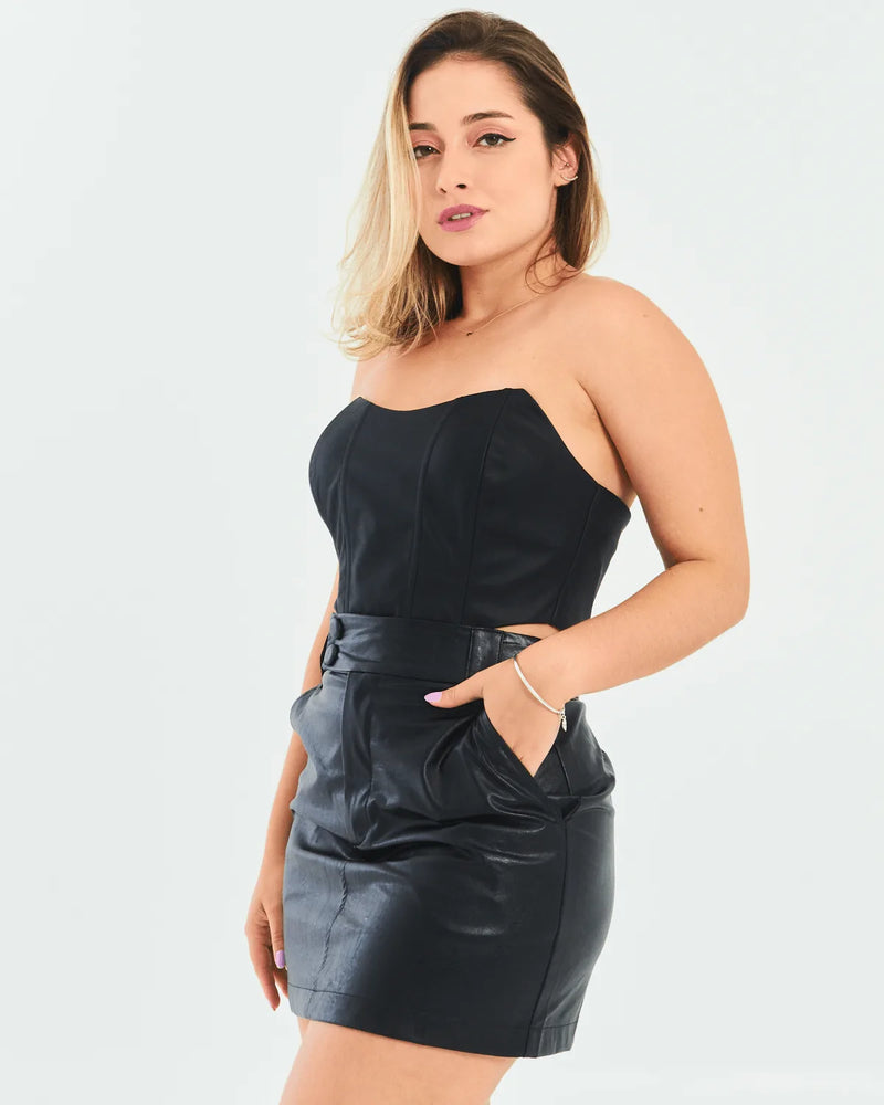 CORSET KESSES KE11467 PRETO G