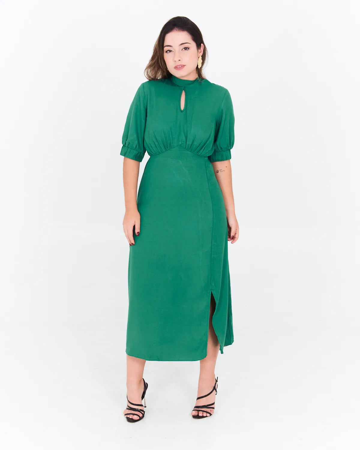 VESTIDO LUNENDER 34765 PAPOUL VERDE GG