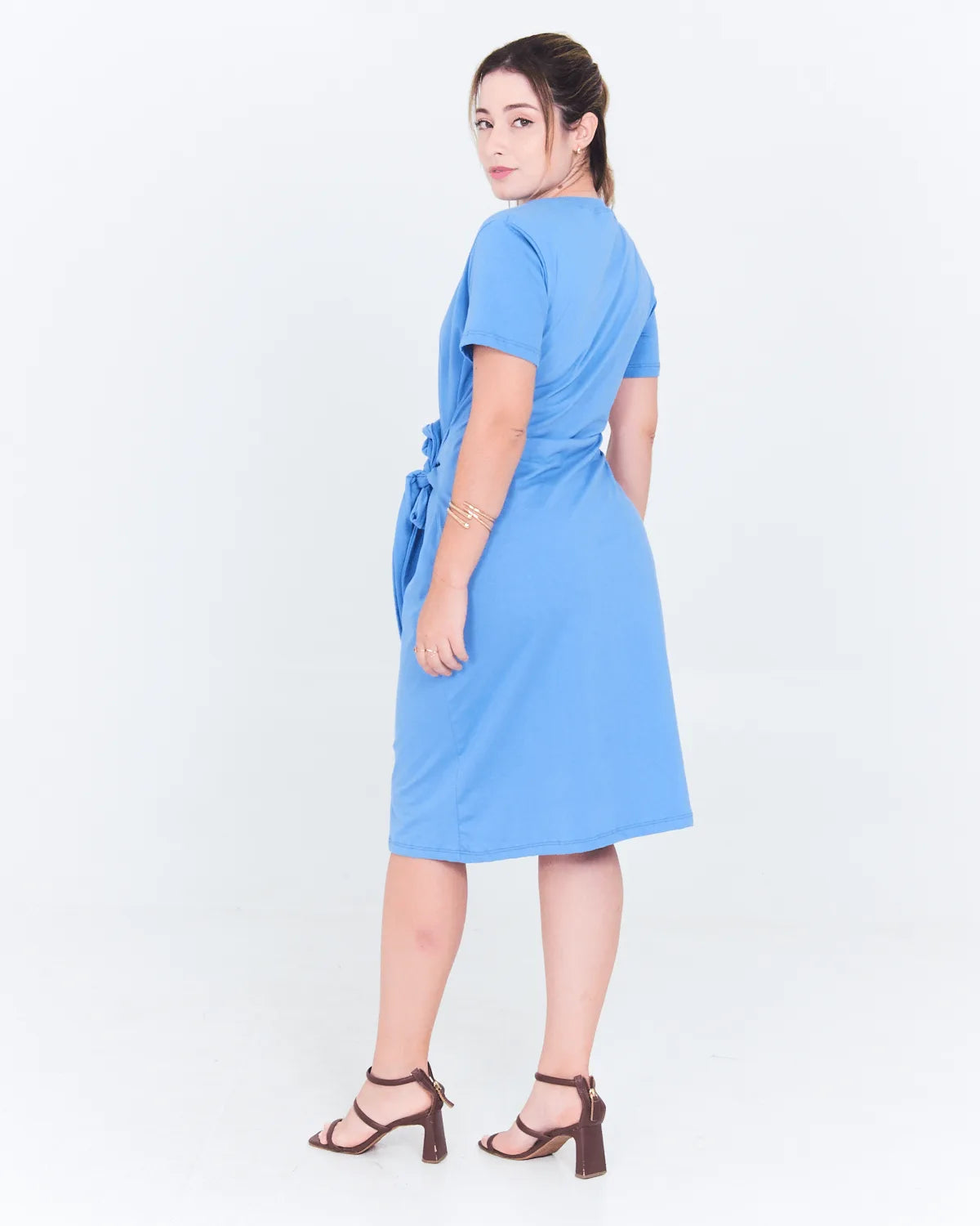 VESTIDO JHUK SARA BEGE U