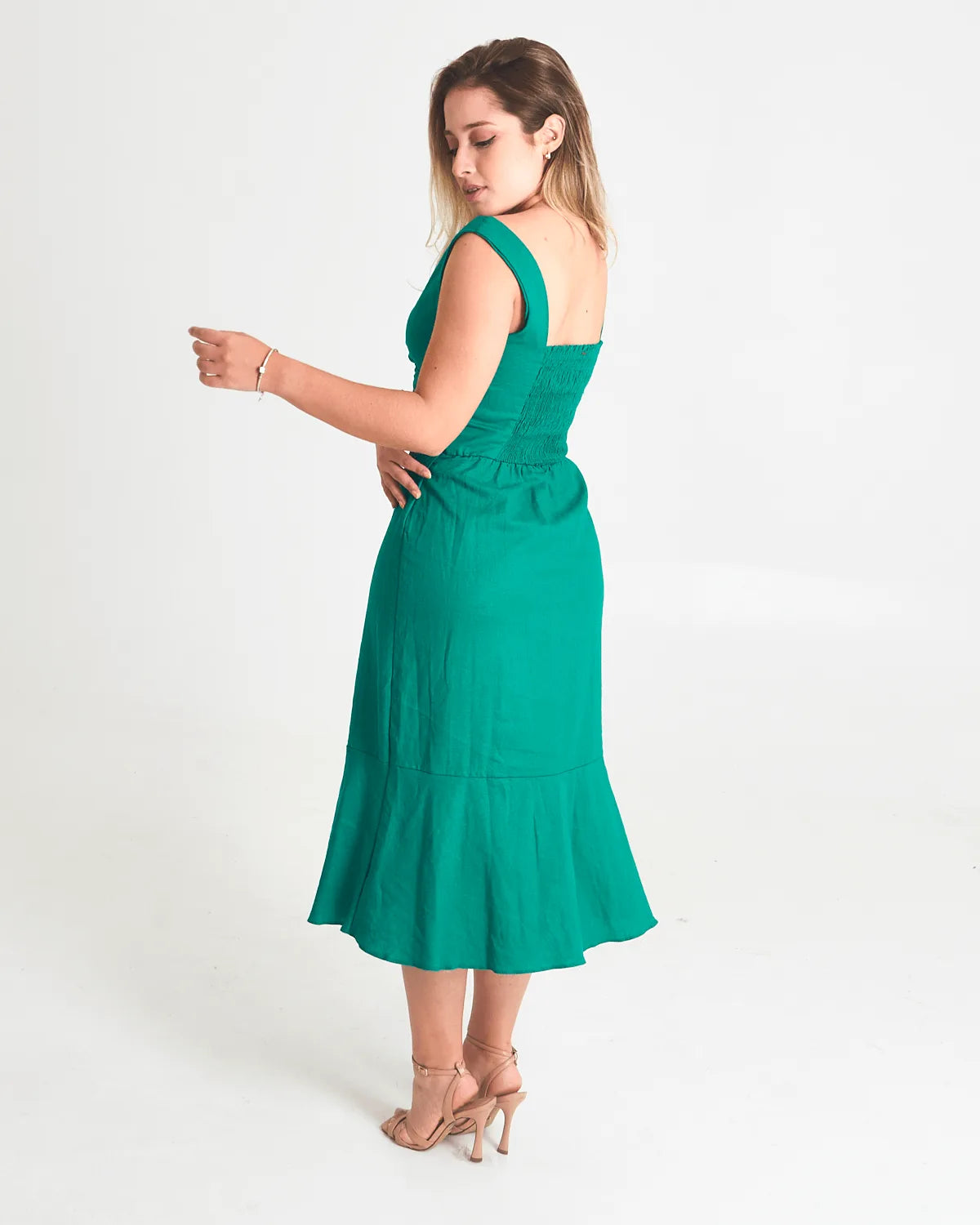 VESTIDO LUNENDER 45476 BRANCO OFF GG