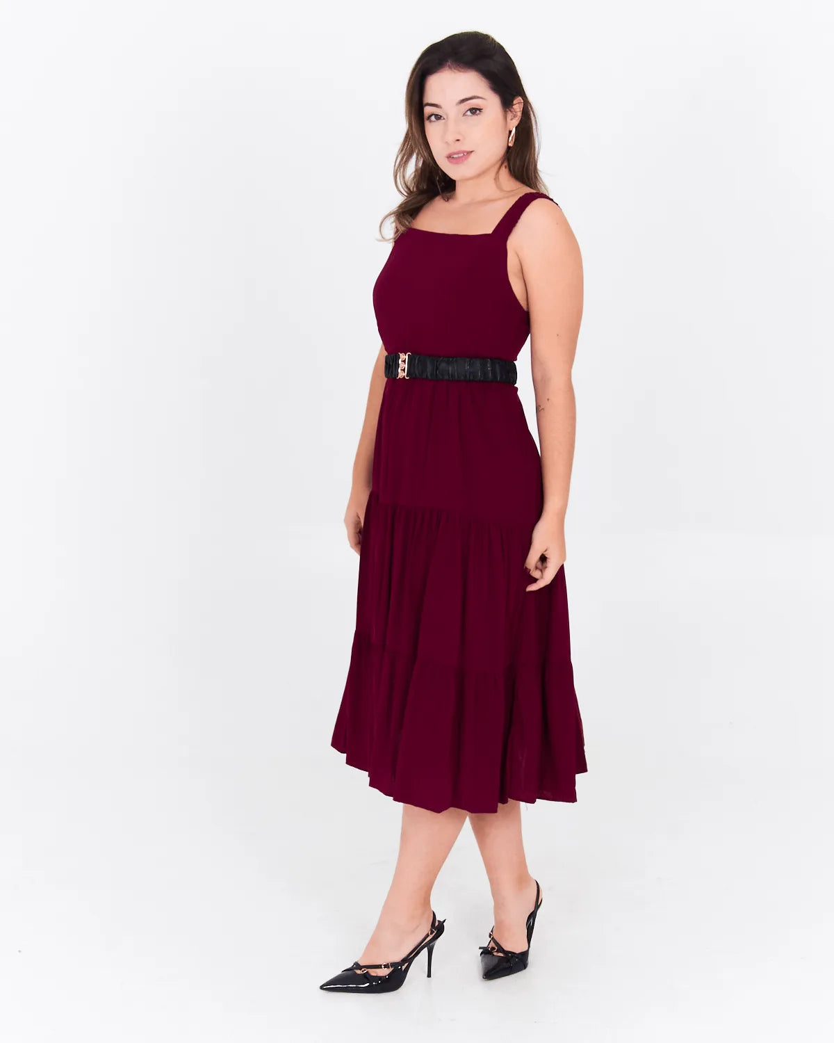 VESTIDO SAFIRA MIDI