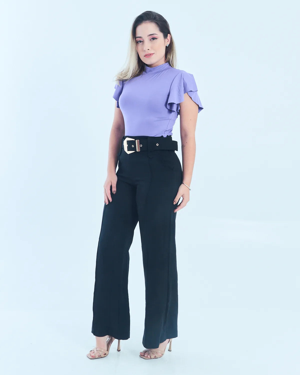 CALCA BELLINA BE354 PRETO G