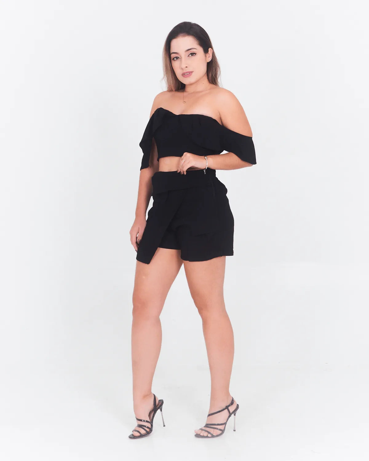 CONJUNTO TROPICAL 9715A CINZA CLARO G