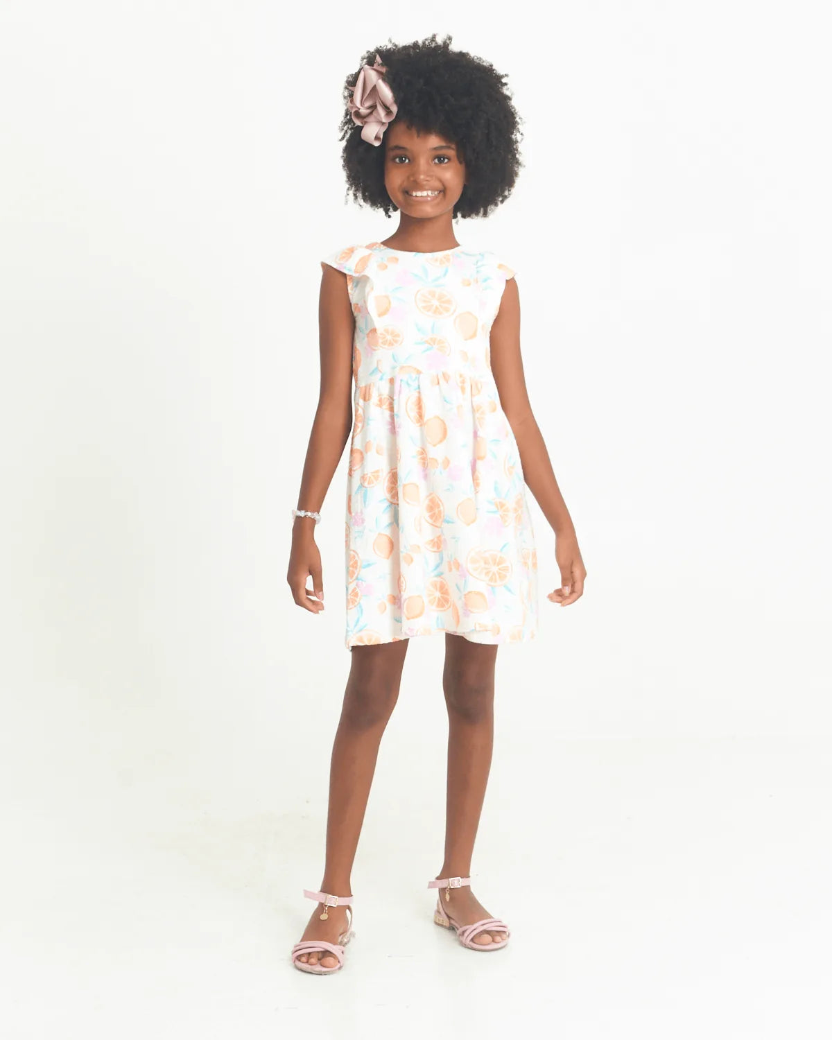 VESTIDO INF LUNENDER 46380 ROSA 10