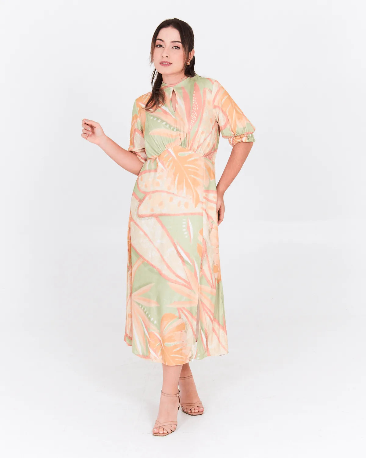 VESTIDO LUNENDER 34765 PAPOUL VERDE GG