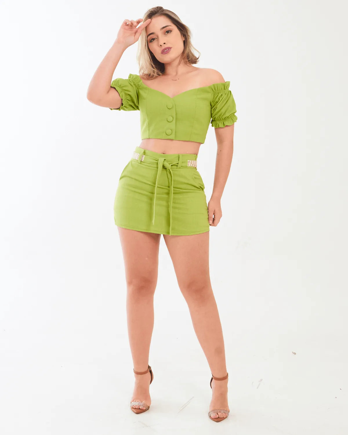 CONJUNTO ROSSY FASHIONS LINHO