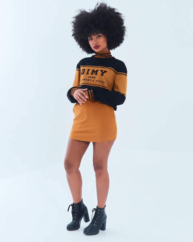 SHORT/ SAIA GROOVY 5282/5275 CARAMELO GG
