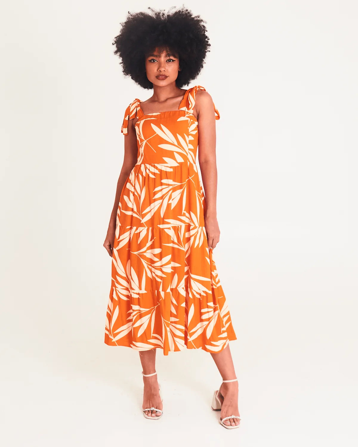 Vestido Safira Laço Midi