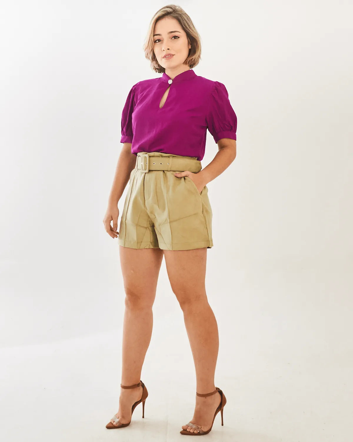 SHORT TOP CHARME 2017 LAVANDA G