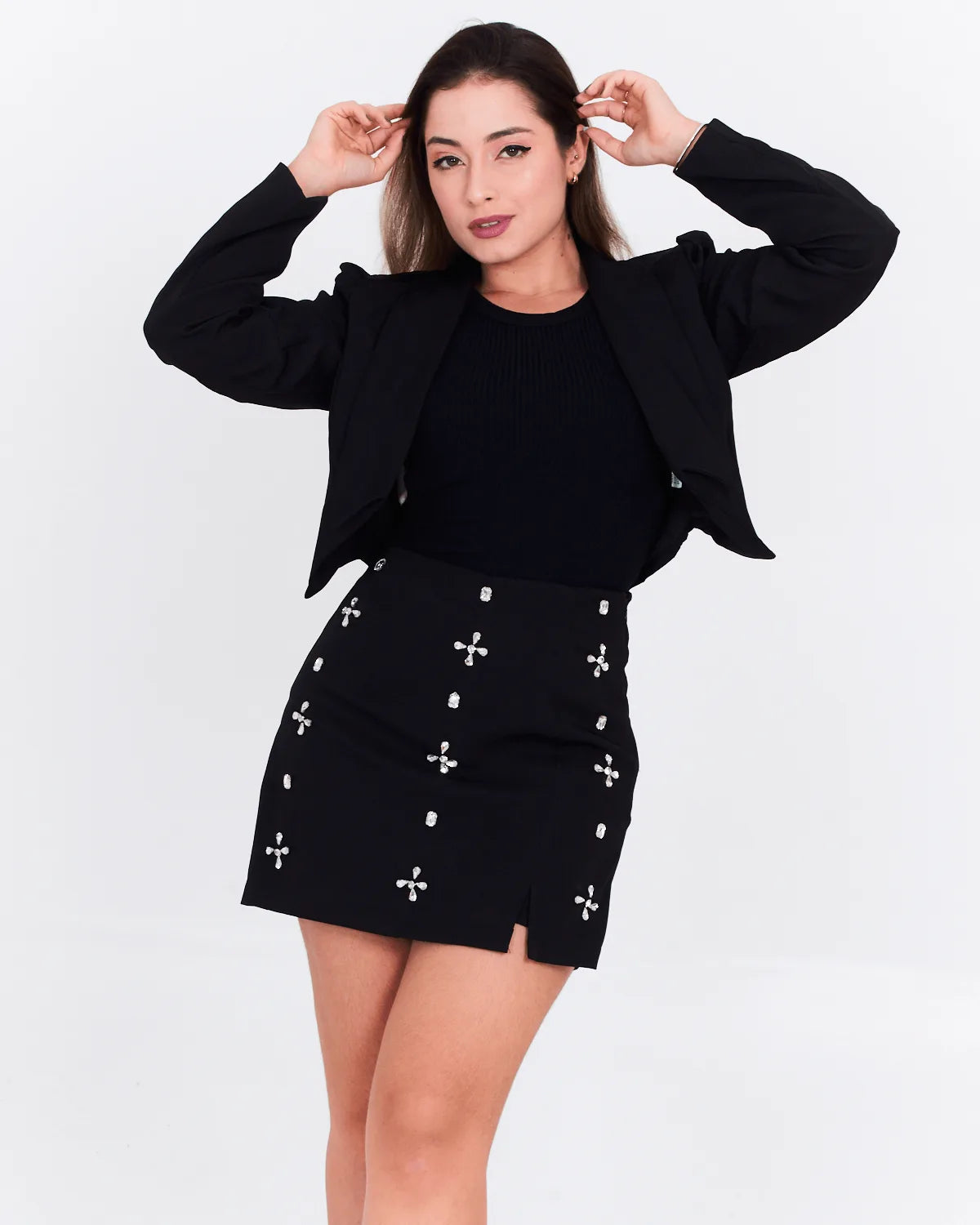 CONJUNTO BELLINA AA8232 PRETO G