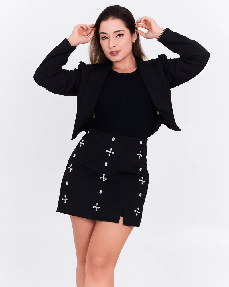 CONJUNTO BELLINA AA8232 PRETO G