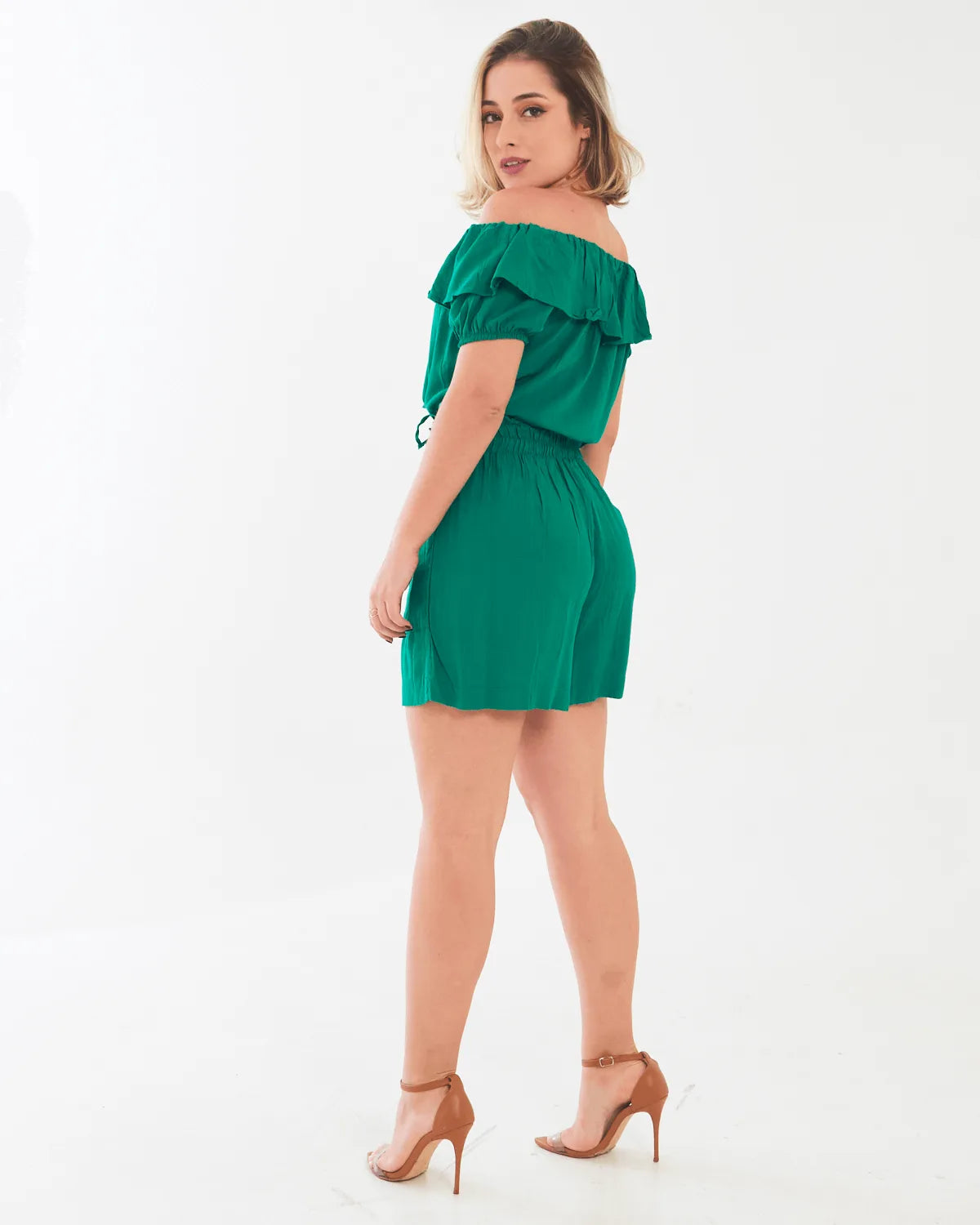 CONJUNTO SAFIRA REGATA PRETO M