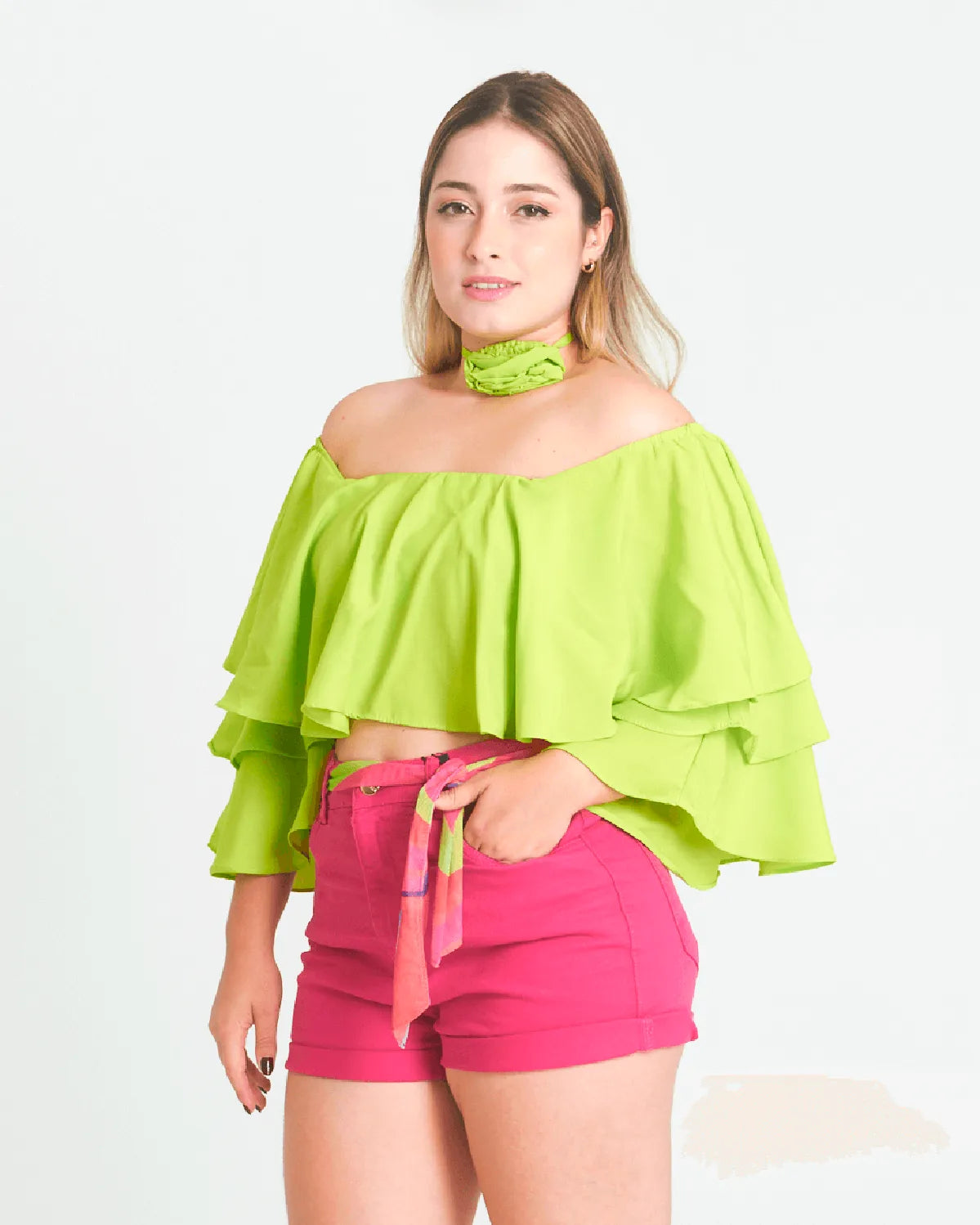 BLUSA LA BELLA 084 2 PECAS