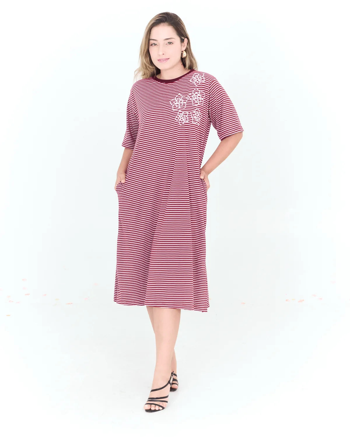 VESTIDO JHUK KYARA MARINHO U