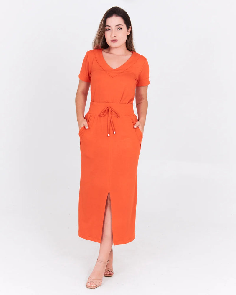 CONJUNTO SAFIRA MOLETINHO/SAIA MARSALA G