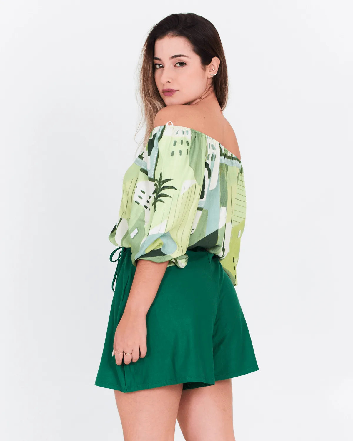 BLUSA LUNENDER 33177 VERDE GG