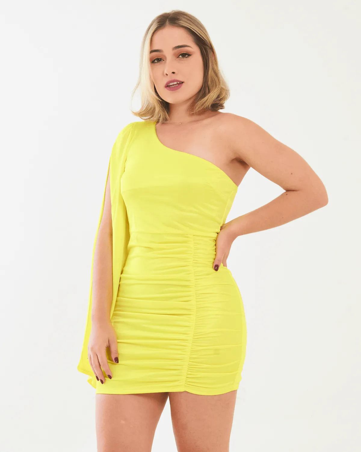 VESTIDO SECIA 08816 VERDE LIMAO P