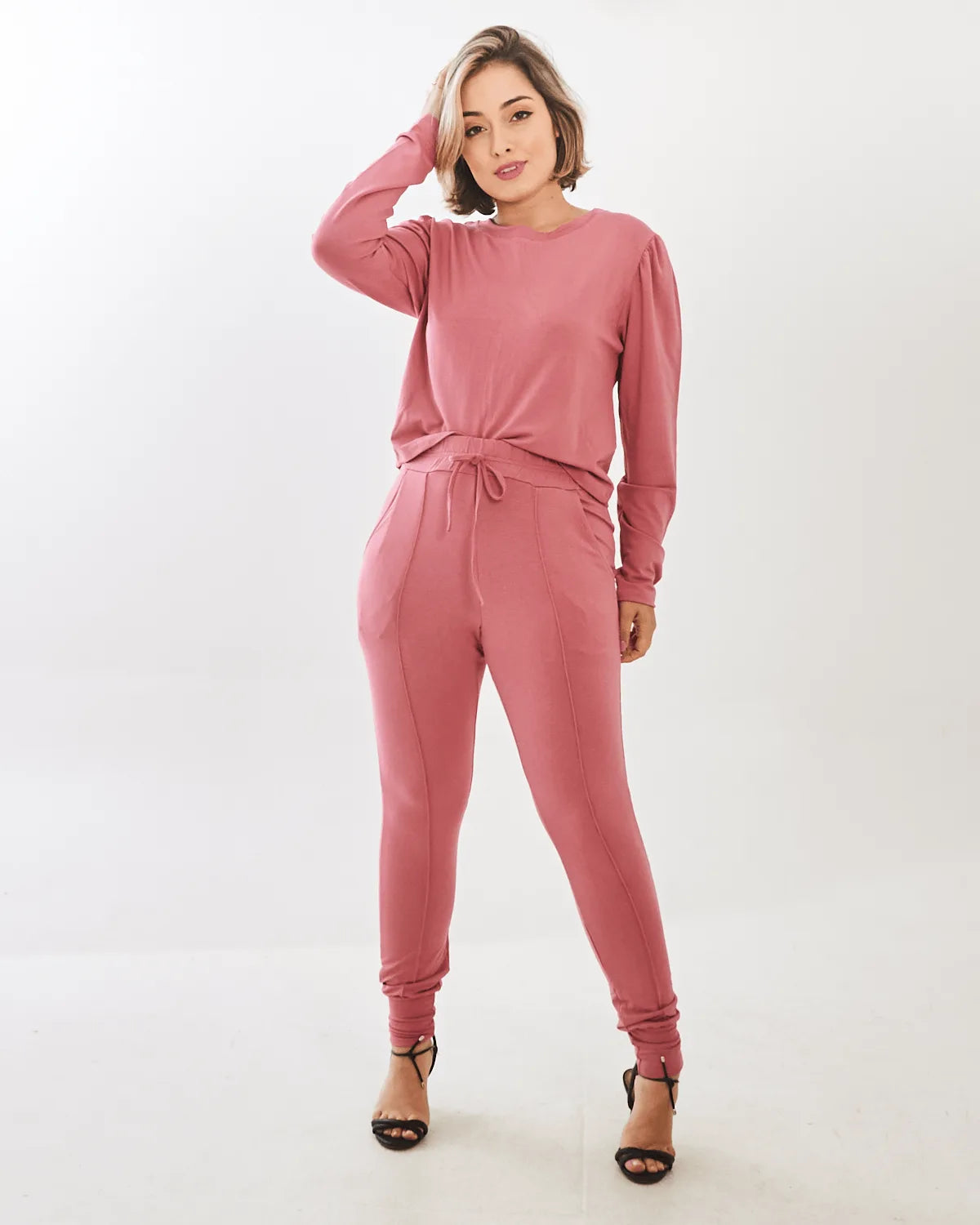 CONJUNTO SAFIRA M/ LONGA