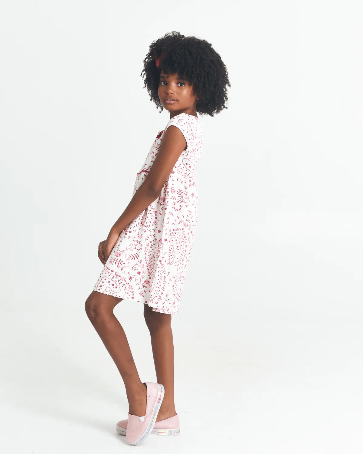 VESTIDO INF LUNENDER 45994 ROSA 10