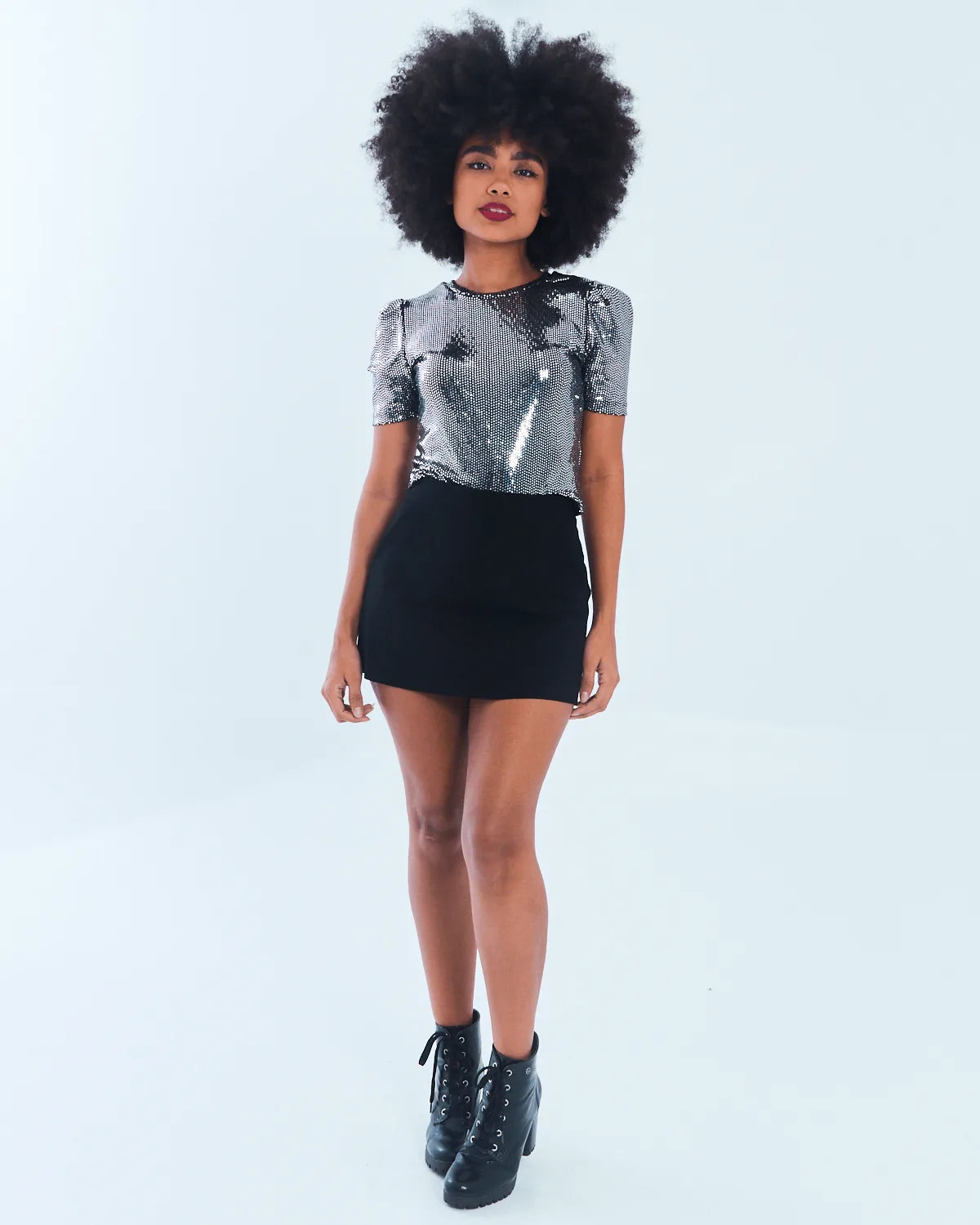 SHORT/ SAIA GROOVY 05267 PRETO G