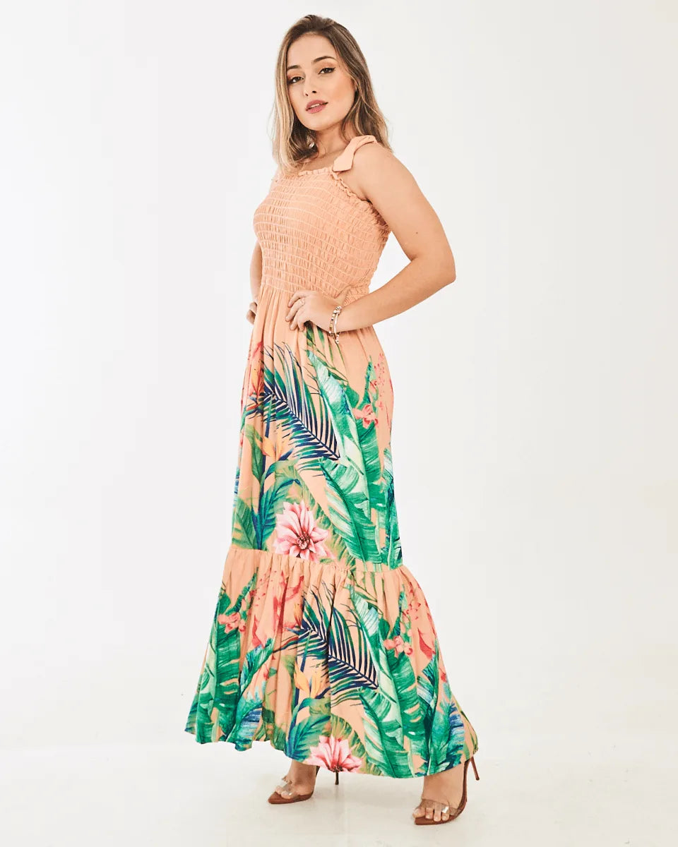 VESTIDO SAFIRA PATY/MANGA
