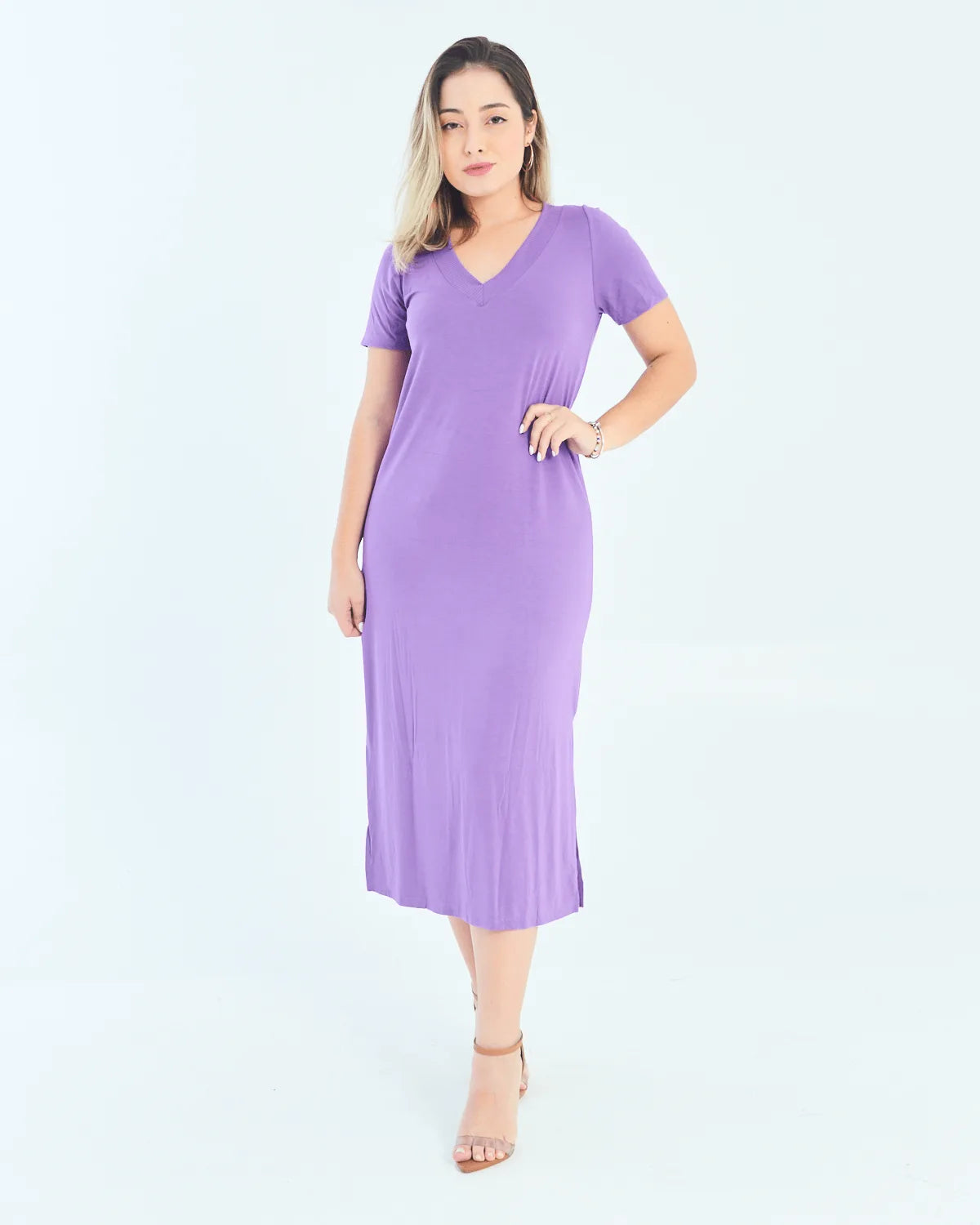 VESTIDO ROVITEX E14258 GROSELHA M