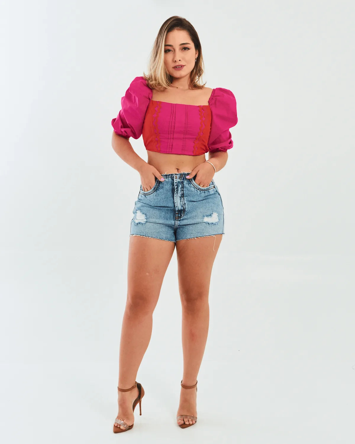 SHORT DIMY SHO29446 JEANS CLARO 46