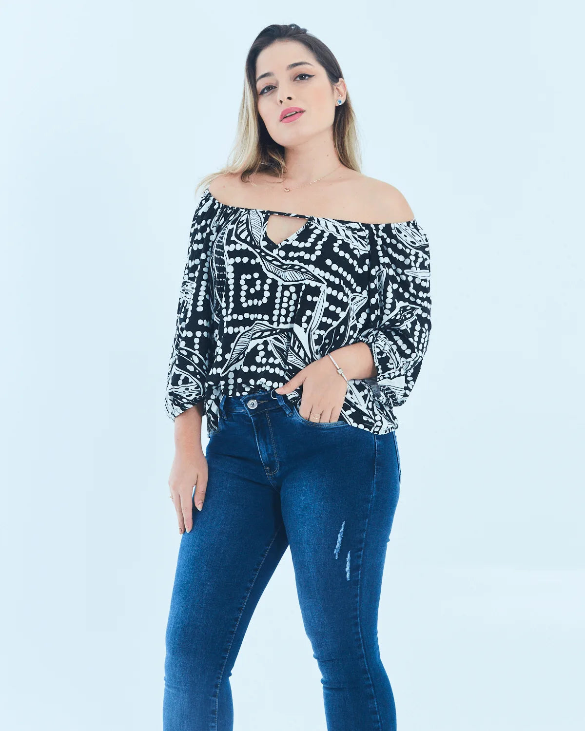 BLUSA LUNENDER 35208 VERDE M