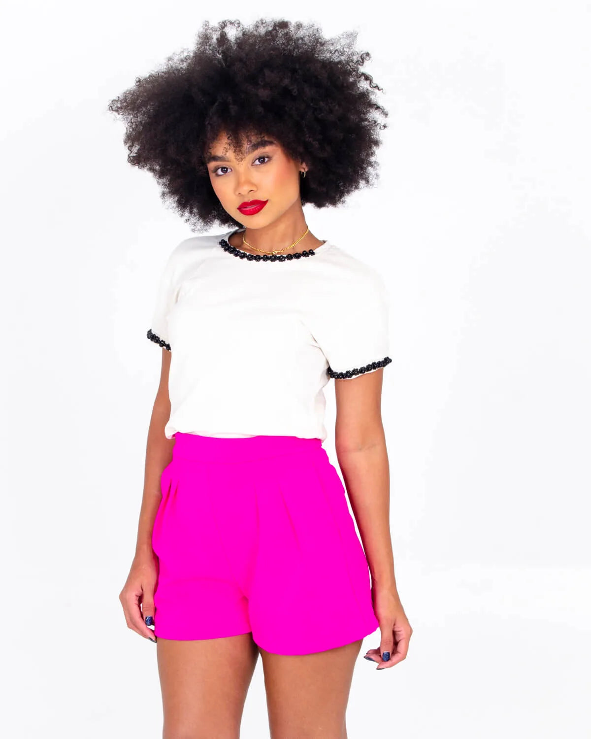 T-SHIRT LOVE IT 44287 PRETO M