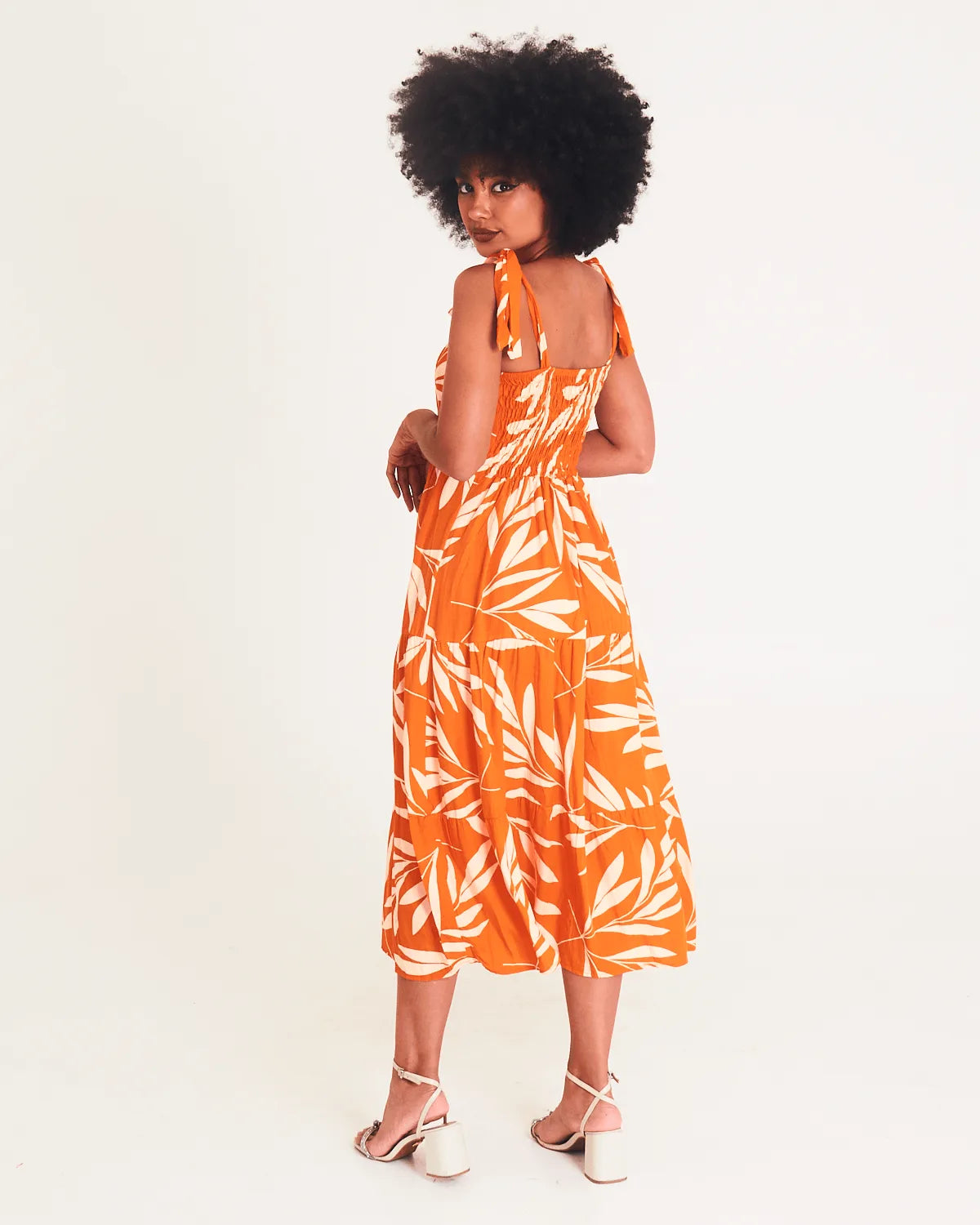 Vestido Safira Laço Midi