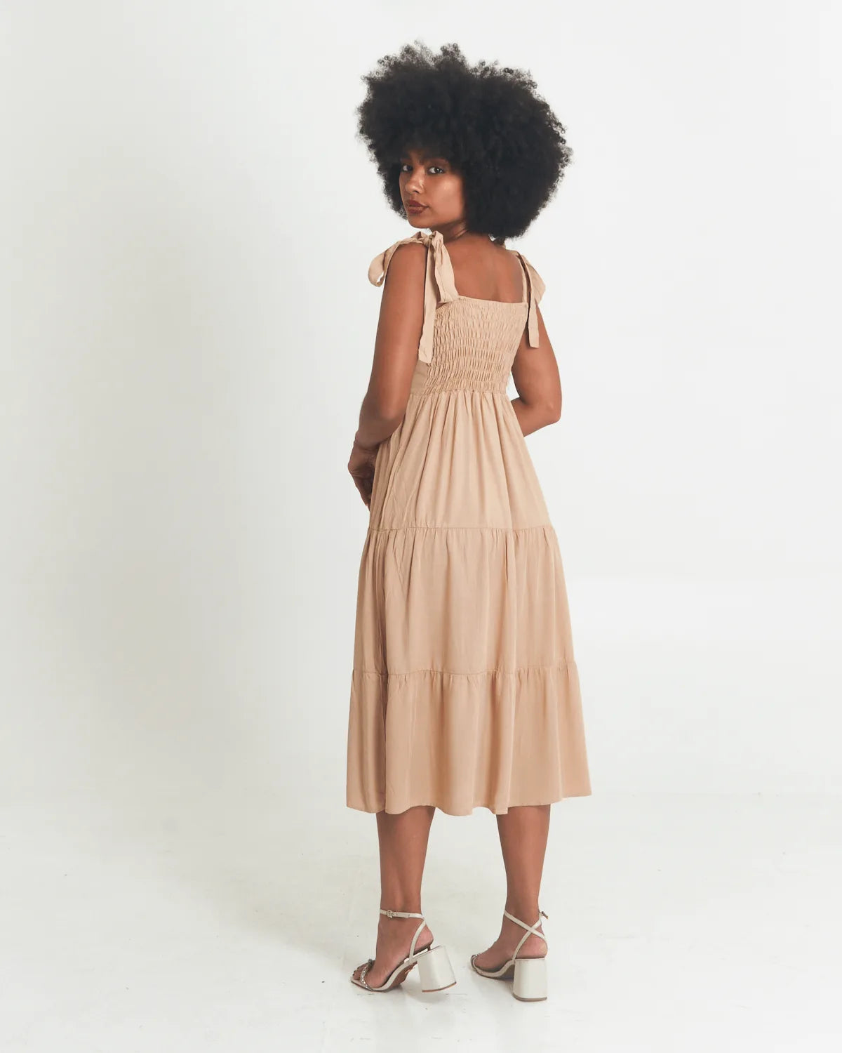 Vestido Safira Laço Midi