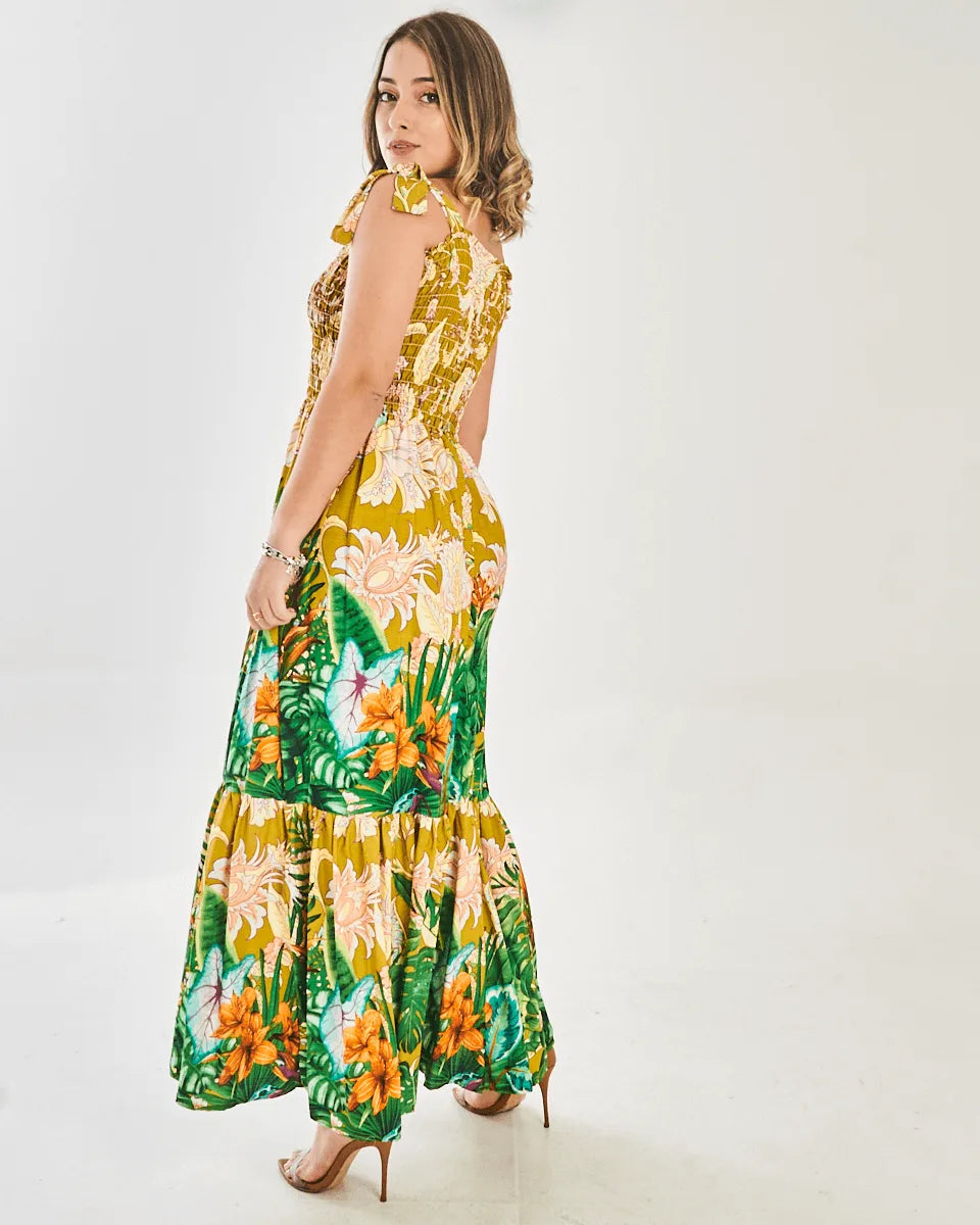 VESTIDO SAFIRA PATY/MANGA