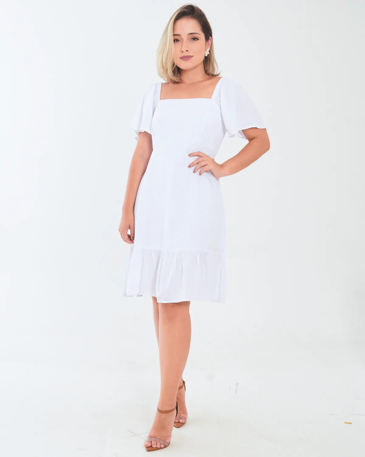 VESTIDO SAFIRA LACO COSTA CAPUCCINO M