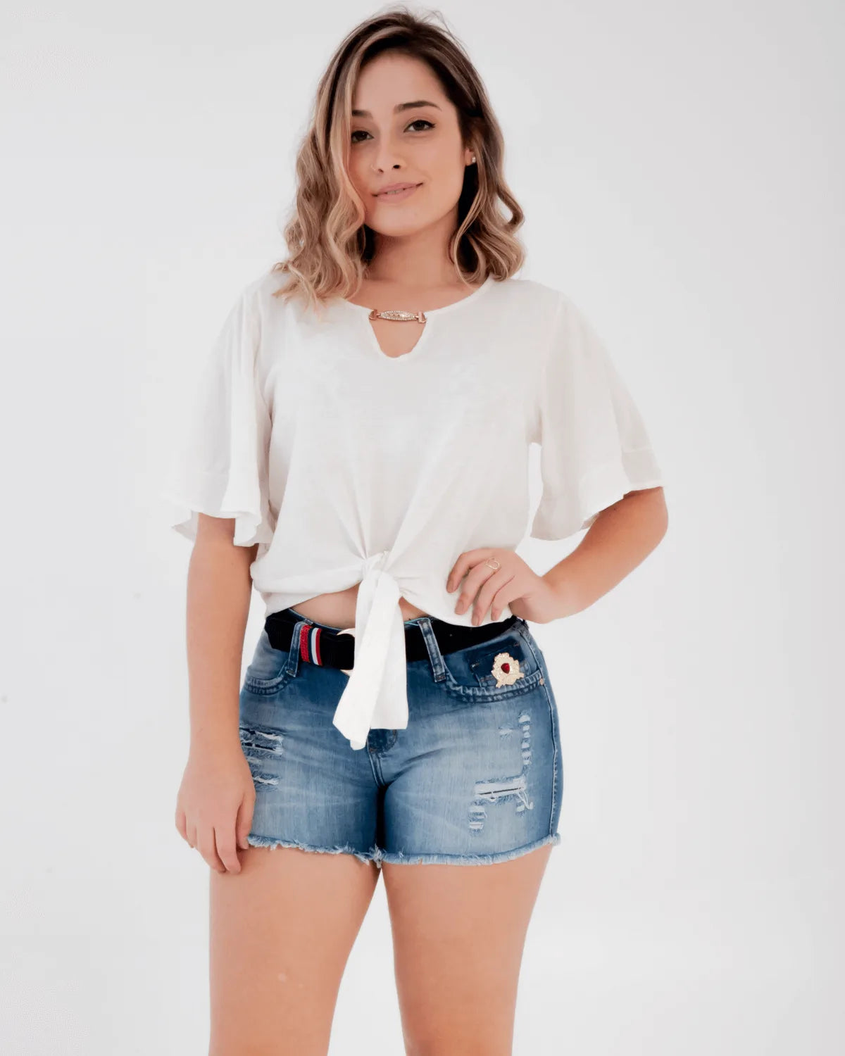 BLUSA LUNENDER 00390 BRANCO P