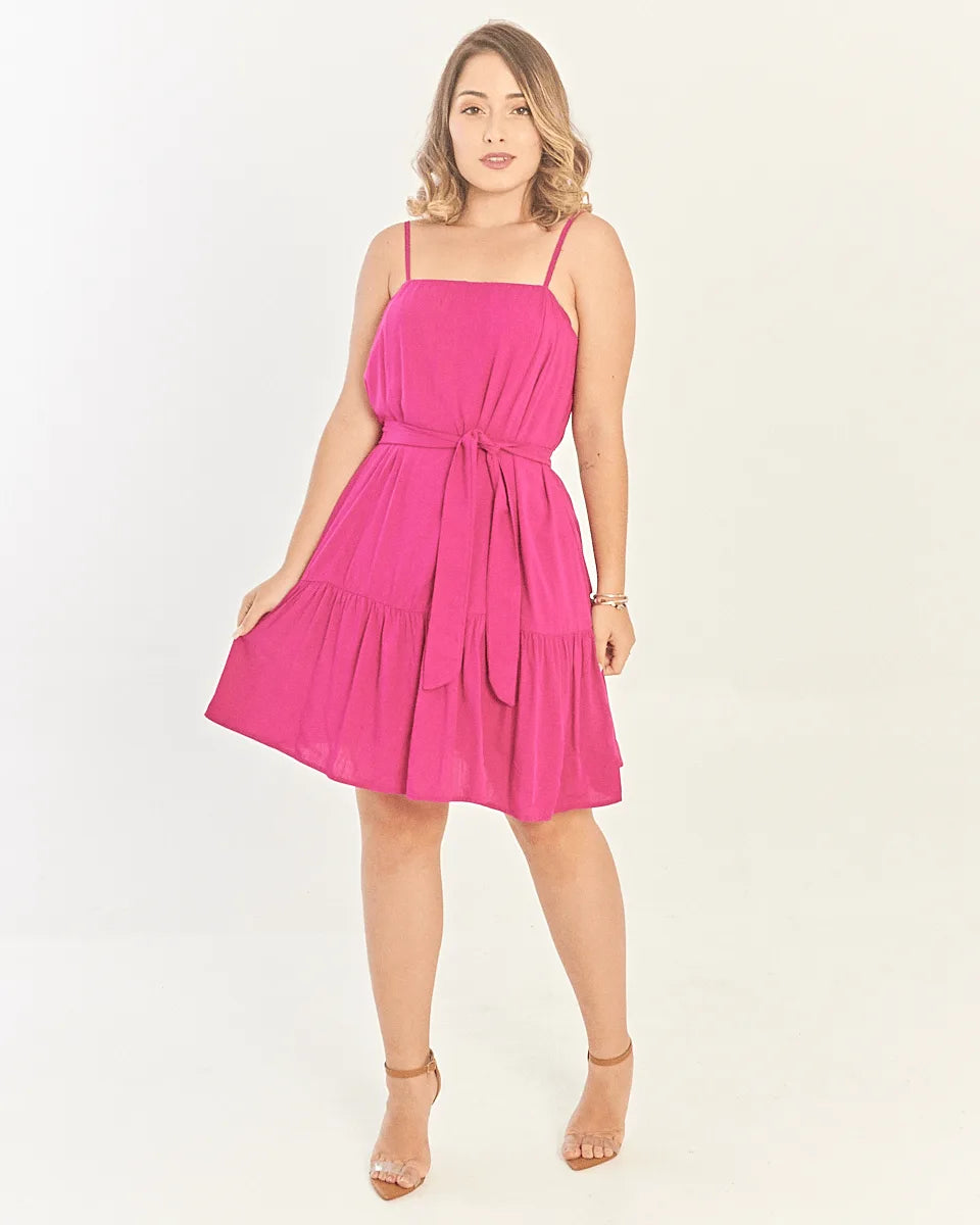 VESTIDO SAFIRA ALCA/LISO