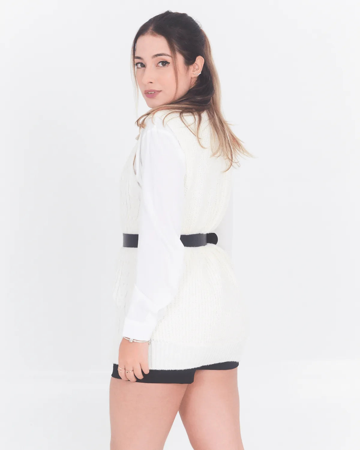 BLUSA BELLINA AA6330 PRETO U