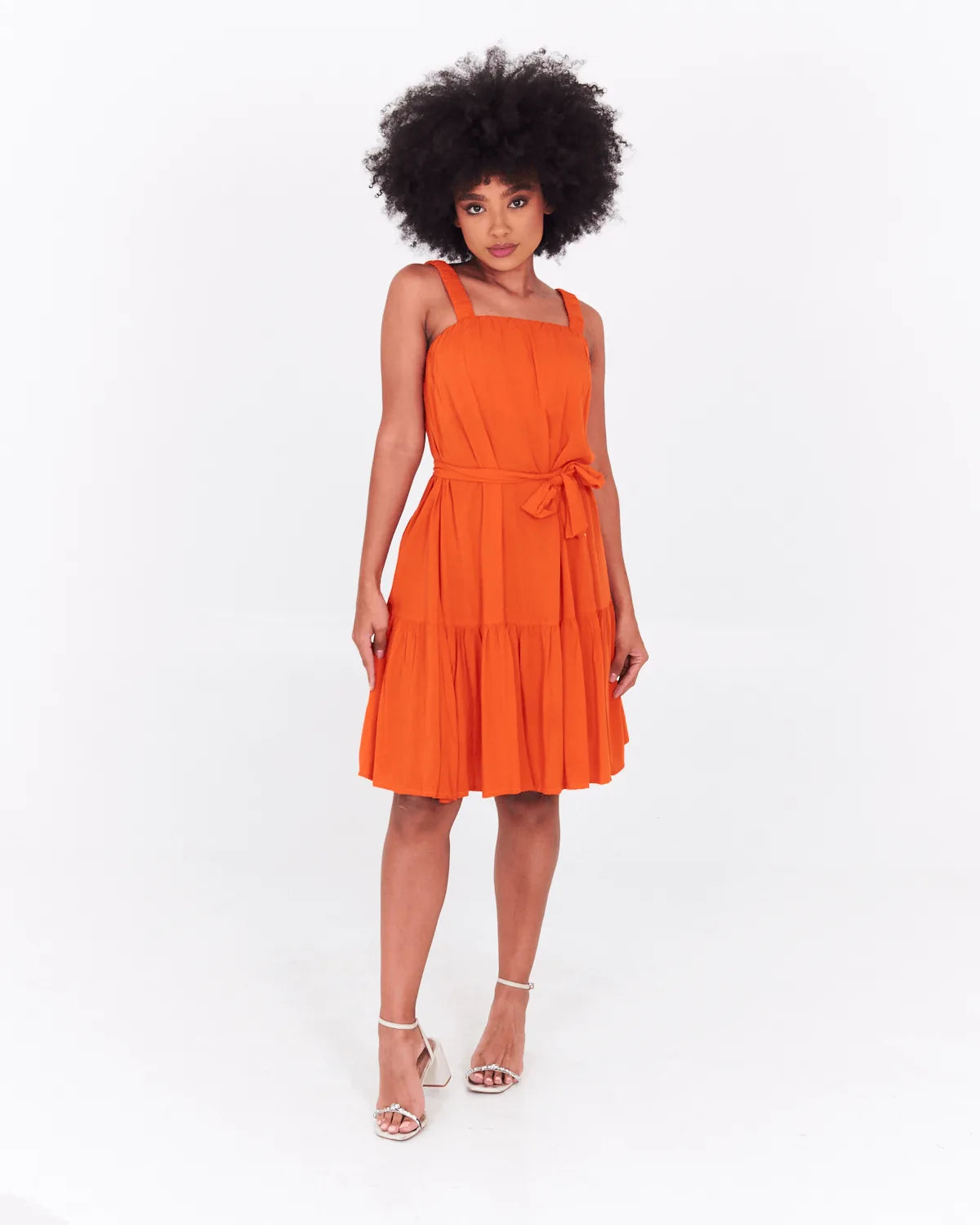VESTIDO SAFIRA ALCA/ELAST EST VRD CLARO P
