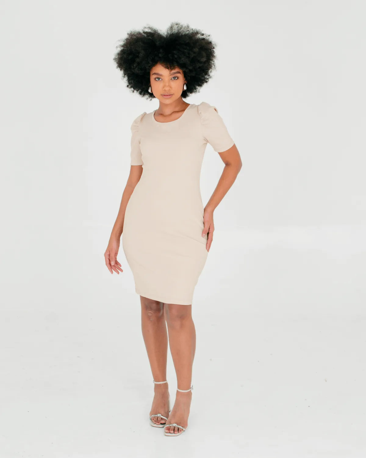 VESTIDO K2B 200100049 CAPUCCINO GG