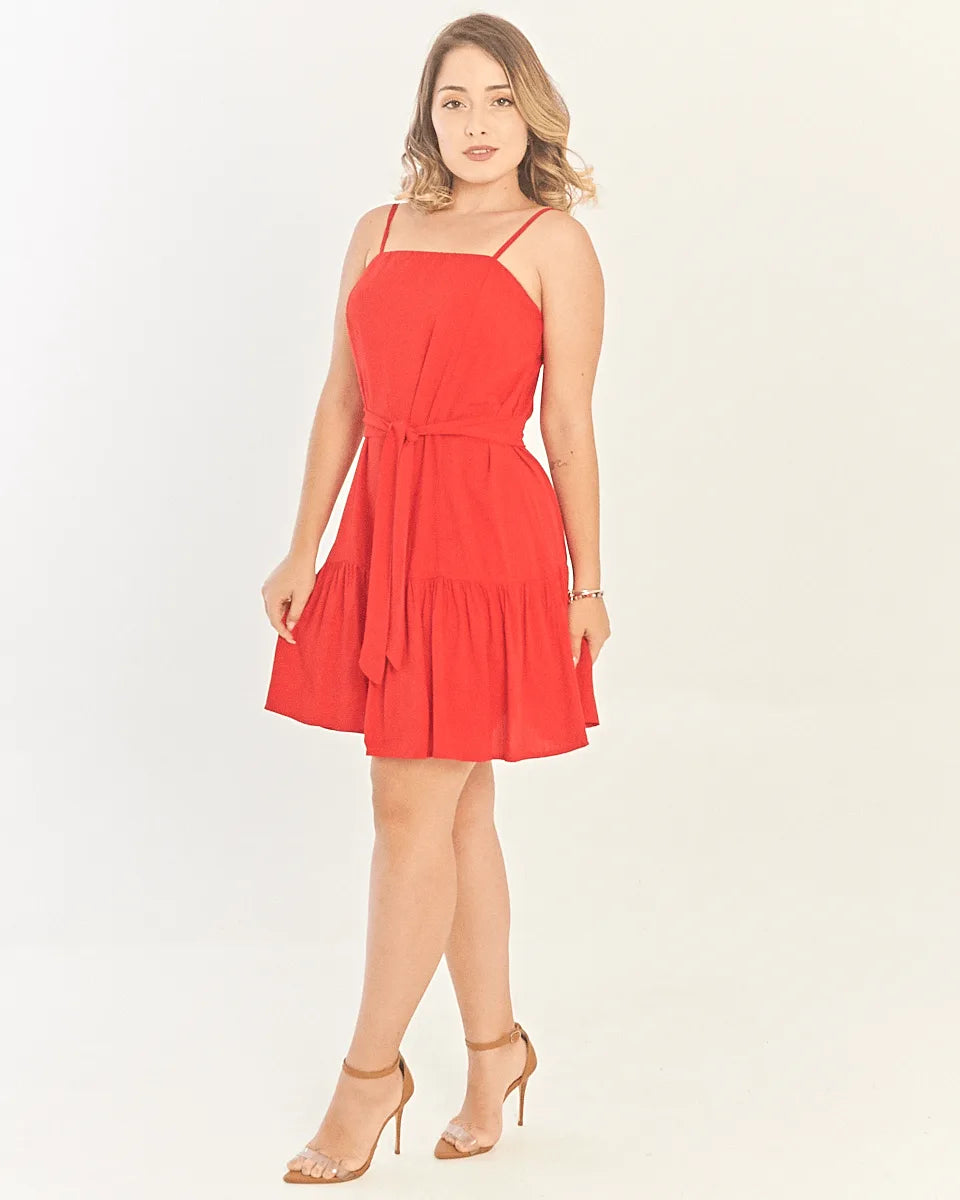 VESTIDO SAFIRA ALCA/LISO