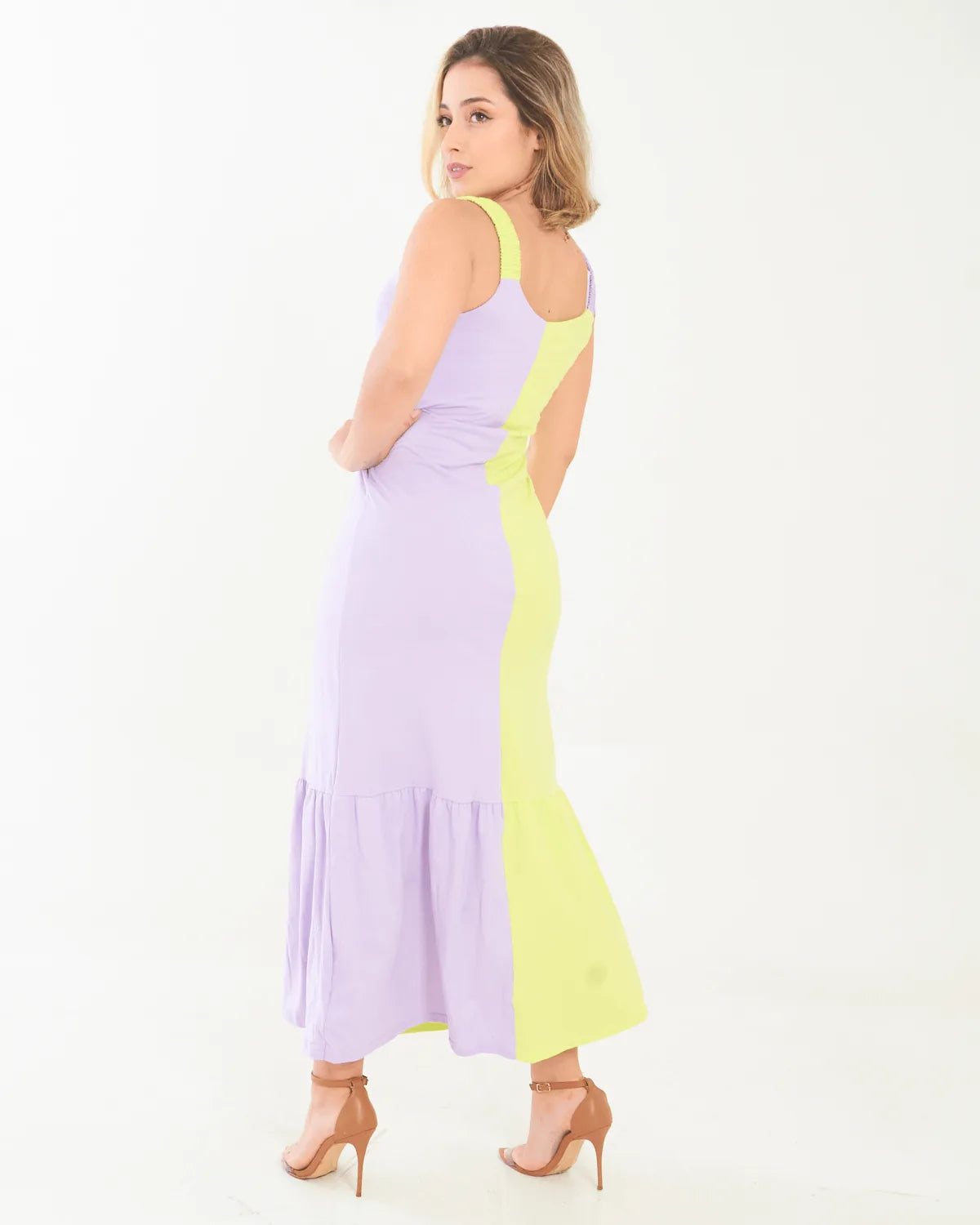 VESTIDO MALWEE 1000102581 ROSA/SALMON PP