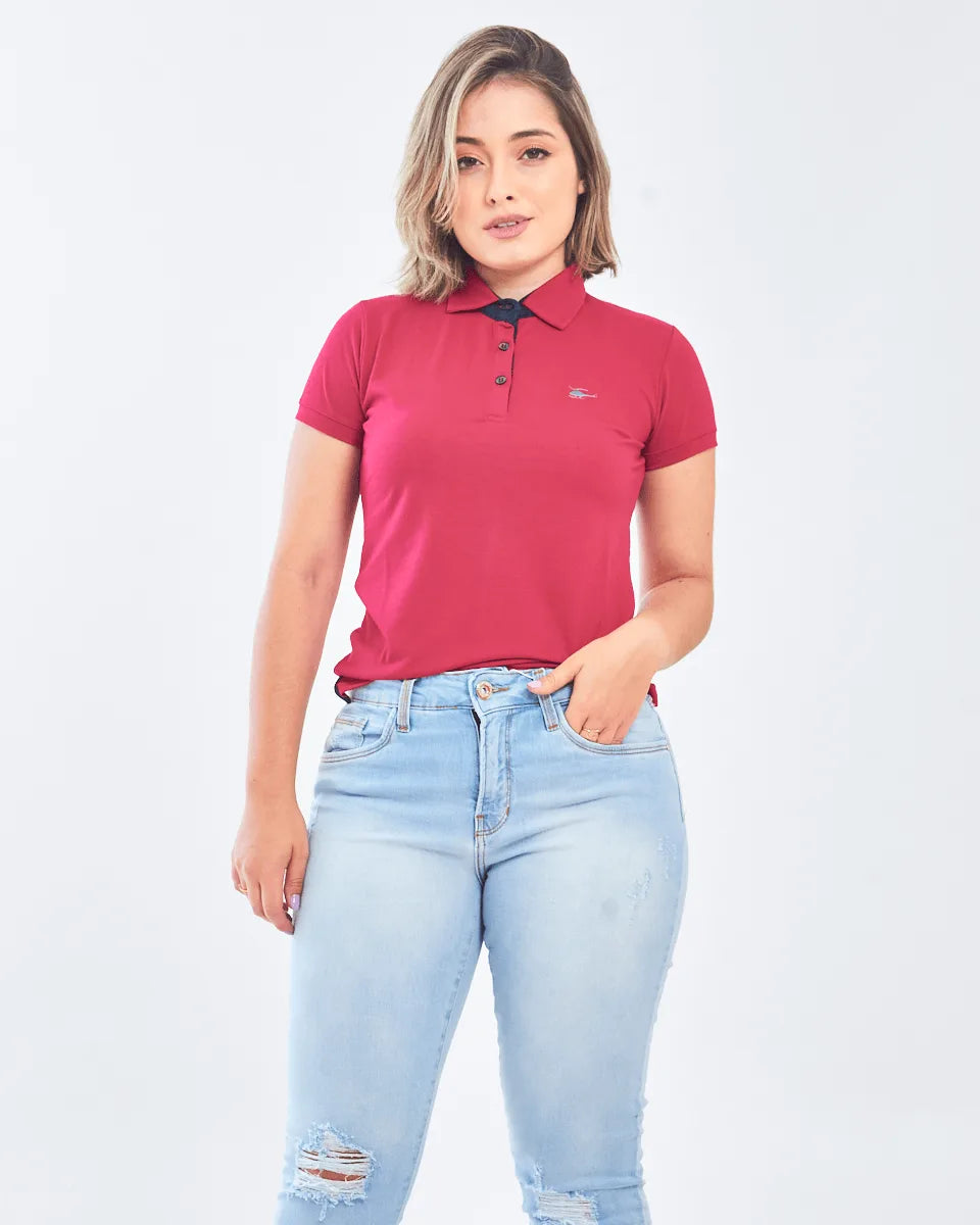 CAMISETA SALLO 10101145 MISTO GOIABA P