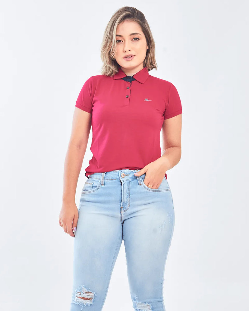 CAMISETA SALLO 10101145 MISTO GOIABA P