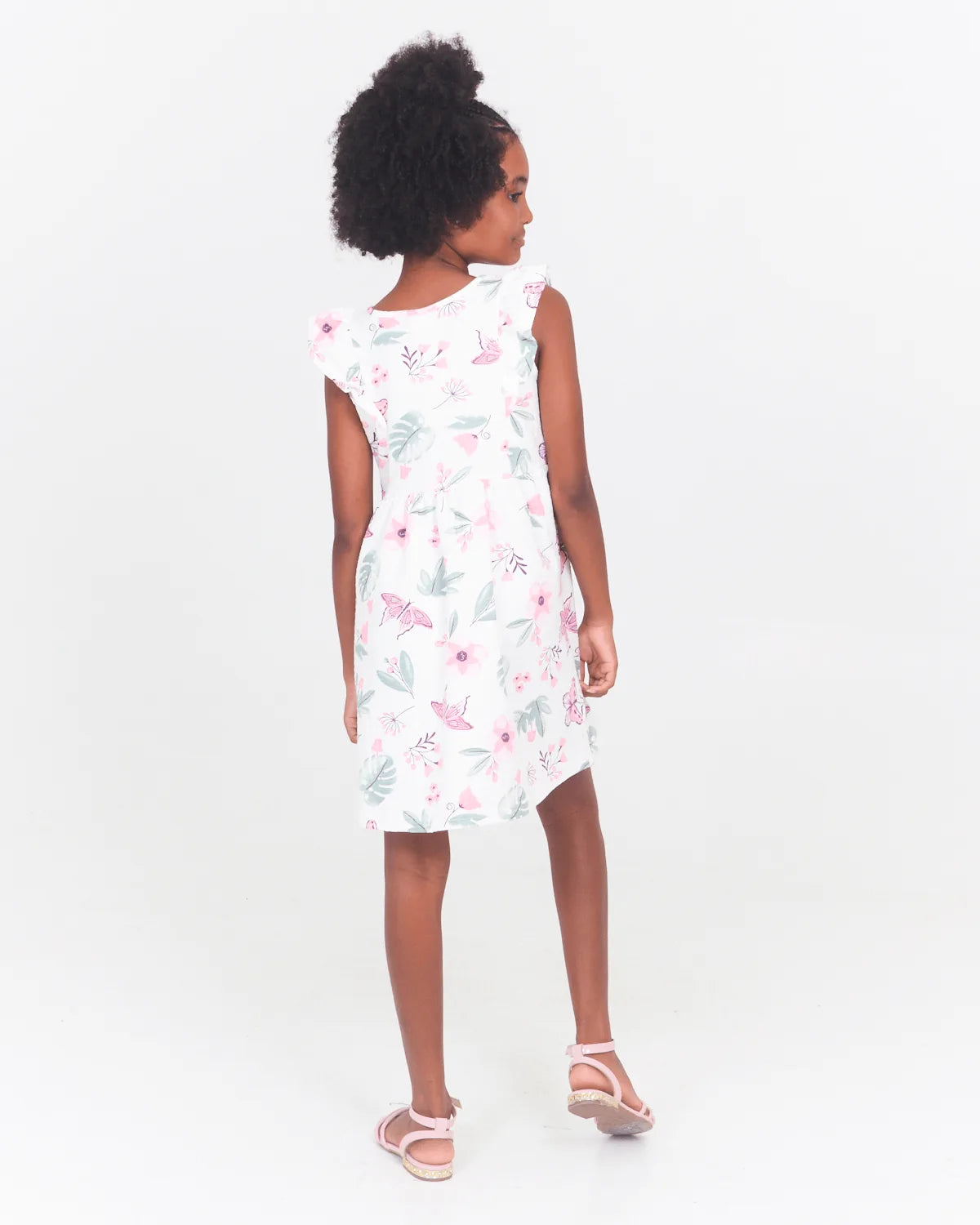 VESTIDO INF LUNENDER 67955 ROSA 10
