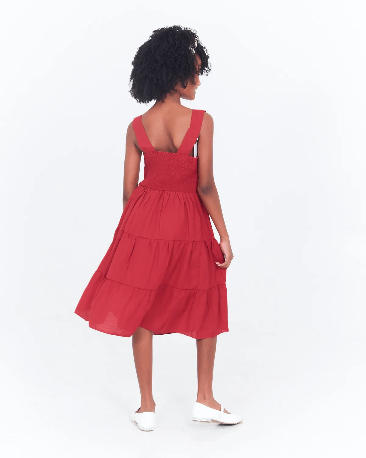 VESTIDO INF CATTAI F268J VERMELHO 12