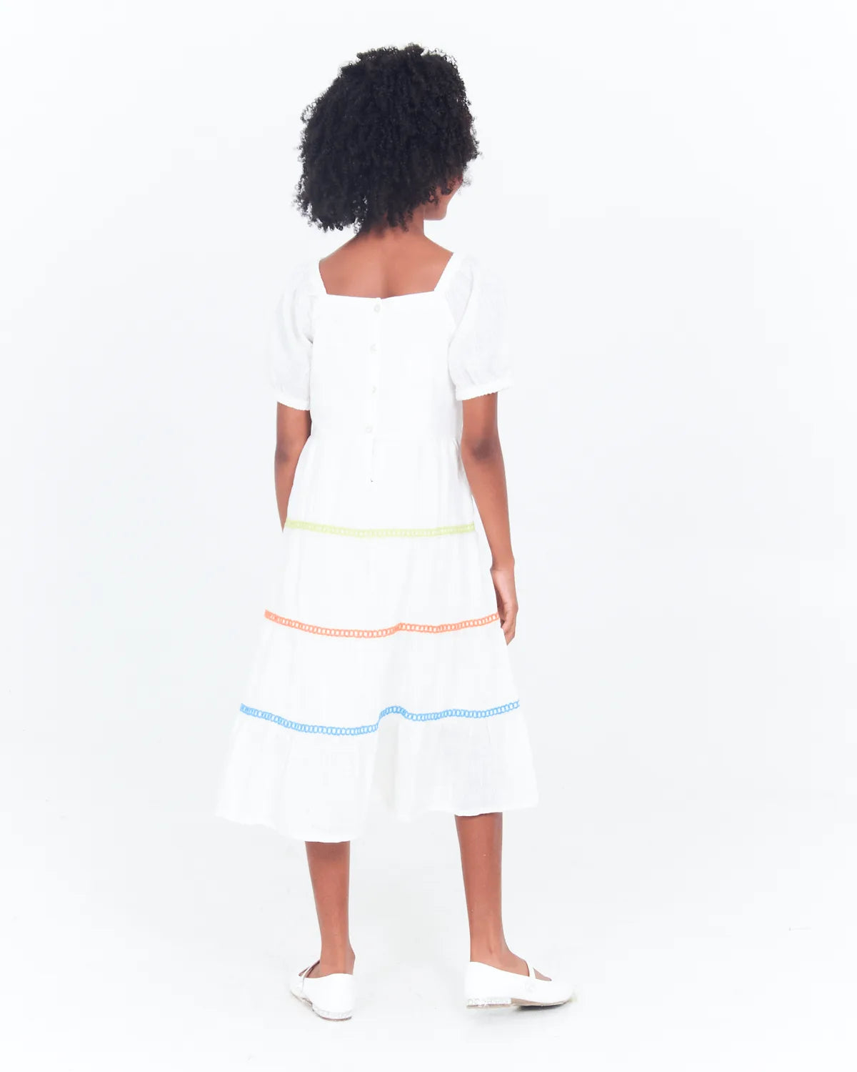 VESTIDO INF SER GAROTO/GAROTA 7758 BRANCO 08