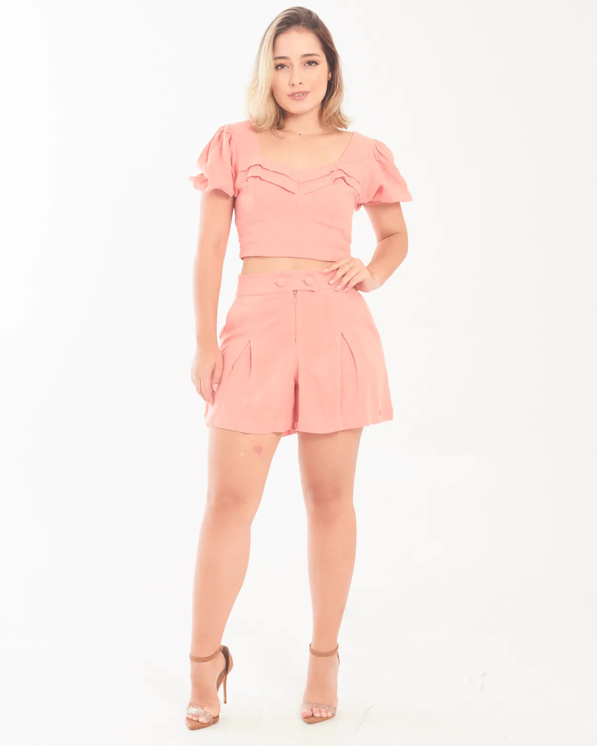 CONJUNTO LUXCER 340/581 SALMON G