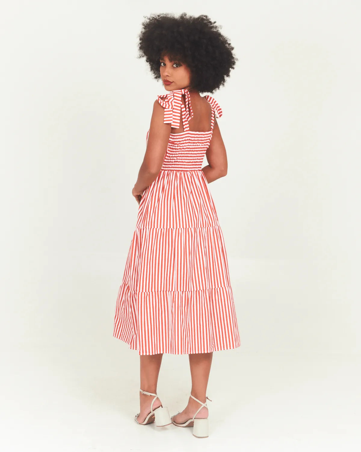 Vestido Safira Laço Midi