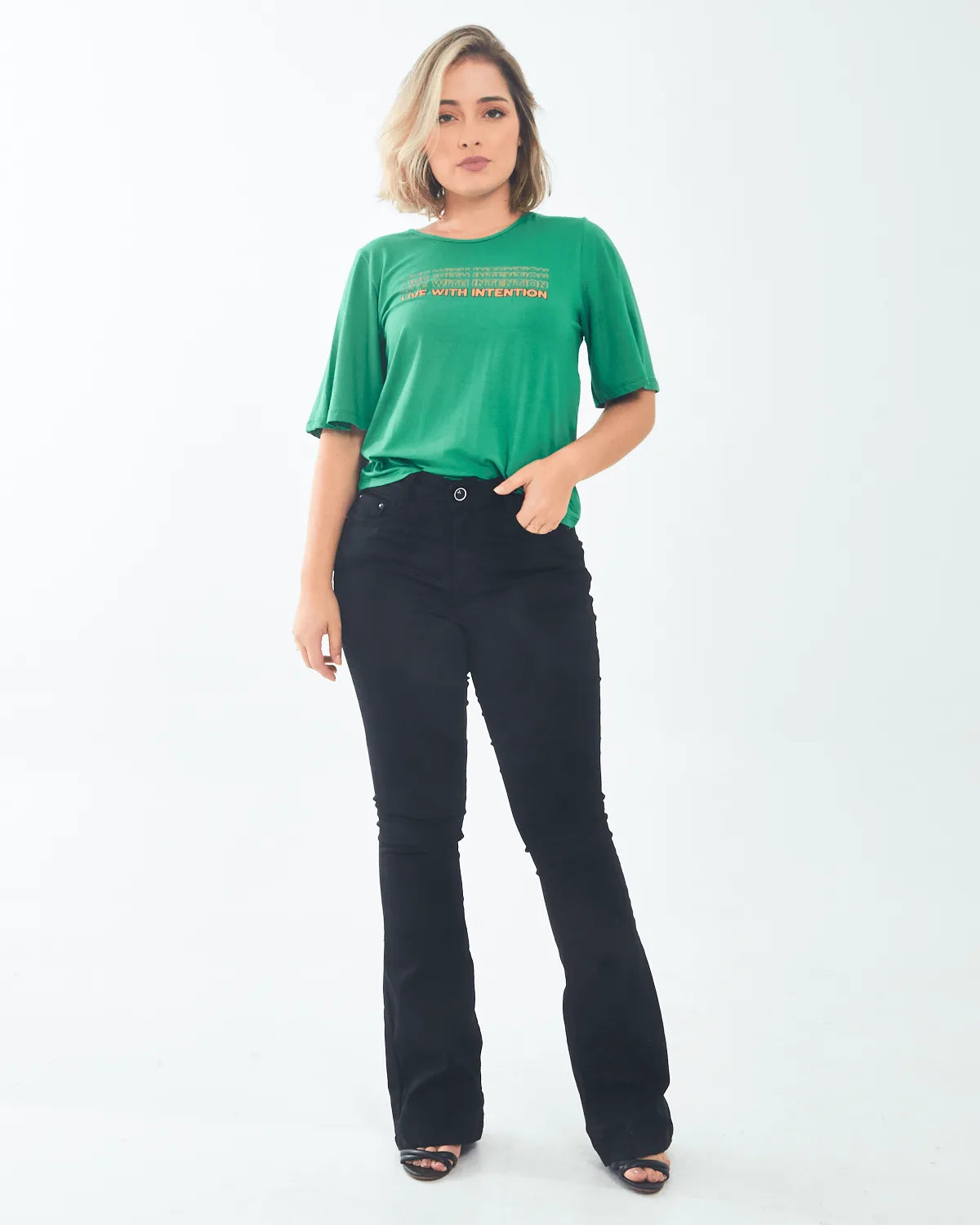 CALCA CONSCIENCIA JEANS 22151 PRETO 38